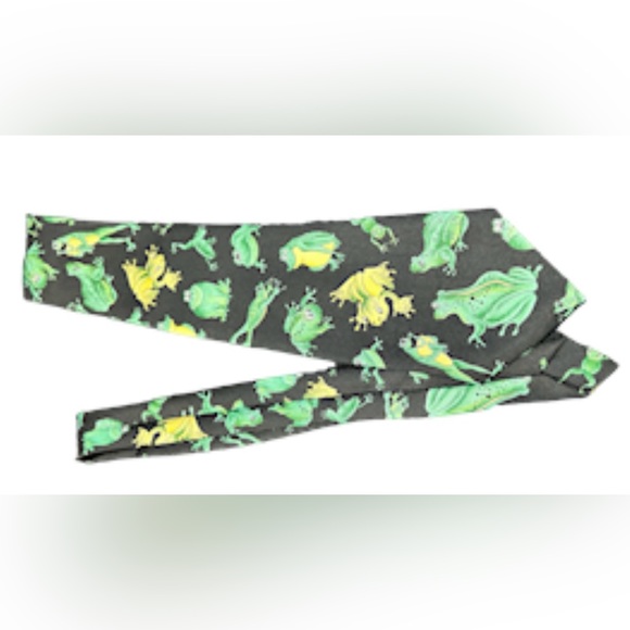 🐸FUN FROG TIE! DESIGNS BY A.ROGERS! DRESS UP & HAVE FUN! 🐸 #savethefrogs - Picture 11 of 16